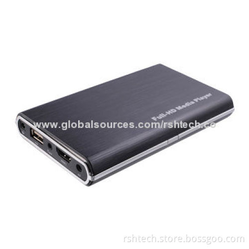 Full HDD Media Player with 2.5-inch Internal Hard Disk, Android TV Box, Supports All HD Formats